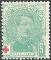 Belgium 1914 Red Cross-Stamps-Belgium-StampPhenom