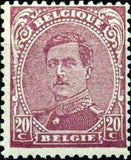 Belgium 1915 Definitives - King Albert I and Various Vues-Stamps-Belgium-StampPhenom