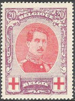 Belgium 1915 Red Cross-Stamps-Belgium-StampPhenom