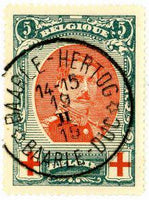 Belgium 1915 Red Cross-Stamps-Belgium-StampPhenom