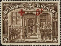 Belgium 1918 Red Cross-Stamps-Belgium-StampPhenom