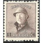 Belgium 1919-1920 King Albert I with Helmet-Stamps-Belgium-StampPhenom