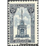 Belgium 1919 Quay of Liège Railway Station-Stamps-Belgium-StampPhenom