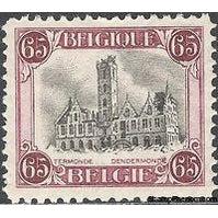 Belgium 1920 City Hall Termonde-Stamps-Belgium-StampPhenom