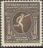 Belgium 1920 XIIth Olympic Games, Antwerp-Stamps-Belgium-StampPhenom