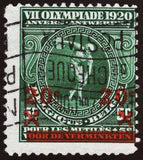 Belgium 1921 XIIth Olympic Games with Surcharge-Stamps-Belgium-StampPhenom