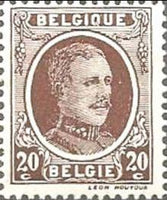 Belgium 1922 Definitives - King Albert I Type "Houyoux"-Stamps-Belgium-StampPhenom