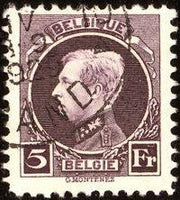 Belgium 1922 King Albert I "Montenez"-Stamps-Belgium-StampPhenom