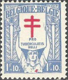 Belgium 1925 Anti Tuberculosis - Lorraine Cross-Stamps-Belgium-StampPhenom