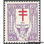 Belgium 1925 Anti Tuberculosis - Lorraine Cross-Stamps-Belgium-StampPhenom