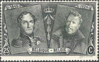 Belgium 1925 First Belgian Stamps - 75th Anniversary-Stamps-Belgium-StampPhenom