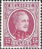 Belgium 1927 Definitives - King Albert I Type "Houyoux" Surcharged-Stamps-Belgium-StampPhenom