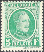 Belgium 1927 Definitives - King Albert I Type"Houyoux"-Stamps-Belgium-StampPhenom