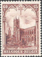 Belgium 1928 Anti Tuberculosis - Cathedrals-Stamps-Belgium-StampPhenom