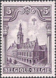 Belgium 1928 Anti Tuberculosis - Cathedrals-Stamps-Belgium-StampPhenom