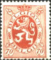 Belgium 1929-1932 Definitives - Heraldic Lion-Stamps-Belgium-StampPhenom