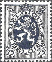 Belgium 1929-1932 Definitives - Heraldic Lion-Stamps-Belgium-StampPhenom