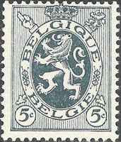 Belgium 1929-1932 Definitives - Heraldic Lion-Stamps-Belgium-StampPhenom