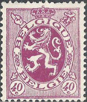 Belgium 1929-1932 Definitives - Heraldic Lion-Stamps-Belgium-StampPhenom