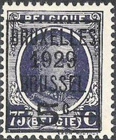 Belgium 1929 Definitives - Heraldic Lion Precancellation and Surcharged-Stamps-Belgium-StampPhenom