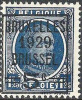 Belgium 1929 Definitives - Heraldic Lion Precancellation and Surcharged-Stamps-Belgium-StampPhenom