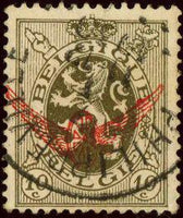 Belgium 1929 Definitives - Heraldic Lion - Service Stamps-Stamps-Belgium-StampPhenom