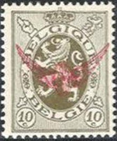 Belgium 1929 Definitives - Heraldic Lion - Service Stamps-Stamps-Belgium-StampPhenom