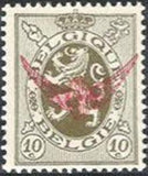 Belgium 1929 Definitives - Heraldic Lion - Service Stamps-Stamps-Belgium-StampPhenom