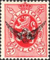 Belgium 1929 Definitives - Heraldic Lion - Service Stamps-Stamps-Belgium-StampPhenom