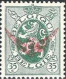 Belgium 1929 Definitives - Heraldic Lion - Service Stamps-Stamps-Belgium-StampPhenom