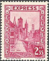 Belgium 1929 Express Letter Stamps-Stamps-Belgium-StampPhenom