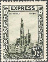 Belgium 1929 Express Letter Stamps-Stamps-Belgium-StampPhenom