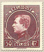 Belgium 1929 King Albert I "Montenez"-Stamps-Belgium-StampPhenom