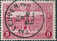 Belgium 1929 Postal Headquarters Brussels - Parcel Post-Stamps-Belgium-StampPhenom