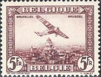 Belgium 1930-1935 Airmail Stamps-Stamps-Belgium-StampPhenom