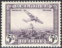 Belgium 1930-1935 Airmail Stamps-Stamps-Belgium-StampPhenom