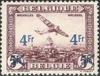 Belgium 1930-1935 Airmail Stamps-Stamps-Belgium-StampPhenom