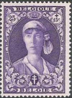 Belgium 1931 Anti Tuberculosis - Queen Elisabeth as Nurse-Stamps-Belgium-StampPhenom