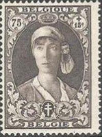 Belgium 1931 Anti Tuberculosis - Queen Elisabeth as Nurse-Stamps-Belgium-StampPhenom