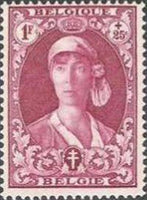 Belgium 1931 Anti Tuberculosis - Queen Elisabeth as Nurse-Stamps-Belgium-StampPhenom