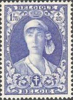 Belgium 1931 Anti Tuberculosis - Queen Elisabeth as Nurse-Stamps-Belgium-StampPhenom