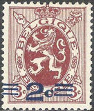 Belgium 1931 Definitives - Heraldic Lion Surcharged-Stamps-Belgium-StampPhenom