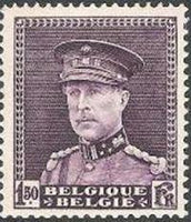 Belgium 1931 King Albert I - Type with Kepi-Stamps-Belgium-StampPhenom