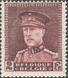 Belgium 1931 King Albert I - Type with Kepi-Stamps-Belgium-StampPhenom