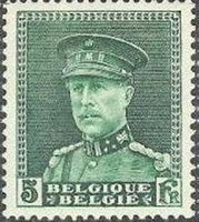 Belgium 1931 King Albert I - Type with Kepi-Stamps-Belgium-StampPhenom