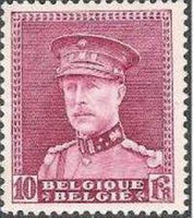 Belgium 1931 King Albert I - Type with Kepi-Stamps-Belgium-StampPhenom