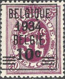 Belgium 1932-1937 Definitives - Heraldic Lion Precancellation and Surcharged-Stamps-Belgium-StampPhenom