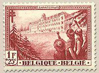 Belgium 1932 Anti Tuberculosis - Sanatorium at La Hulpe-Stamps-Belgium-StampPhenom