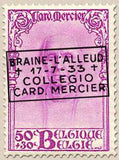 Belgium 1932 Cardinal Mercier with Overprint-Stamps-Belgium-StampPhenom