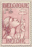 Belgium 1933 Anti Tuberculosis - Lorraine Cross-Stamps-Belgium-StampPhenom